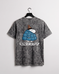 Snoopy Puffy Jacket - Playera Acid Wash
